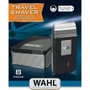 Wahl Travel Shaver negra 03615-1016 con bolsa de viaje